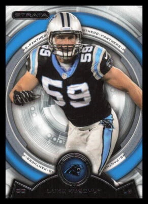 2013 Topps Strata #18 Luke Kuechly  Carolina Panthers - Image 1 of 2