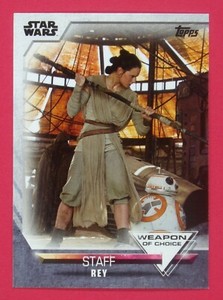 2020 Women of Star Wars - Weapon of Choice Inserts - Pick Your Card