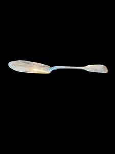 Antique Georgian 1852 Sterling Silver Large Butter Spreader - Picture 1 of 6