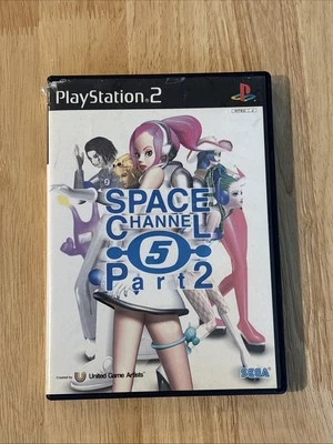 Space Channel 5 Part 2 PS2 Playstation 2 Japanese Video Games Tested Working  - Image 1 of 4