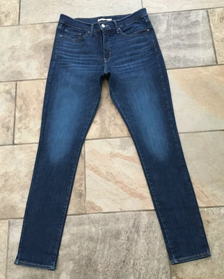 Womens Levi's 311 Shaping Skinny Big E Blue Stretch Flex Denim Jeans - W33 L32 - Image 1 of 4