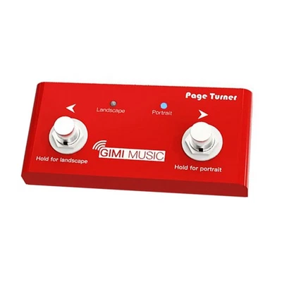 MARKENLOS Page Turner Externes Bluetooth Page Turner Pedal Unterstützt Looper-V7353