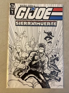 G.I. JOE Sierra Muerte LIMITED “Sketch” Variant by Fiffe, Near Mint - Picture 1 of 4