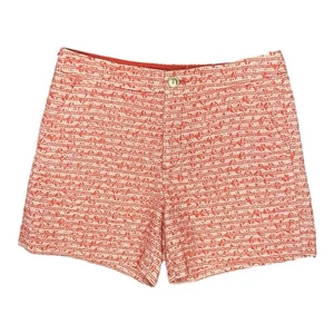 Lilly Pulitzer Gretchen High Rise 5” Shorts 4 Amaryllis Red Fantasy Tweed - Picture 1 of 6