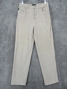 Vintage Ralph Lauren LRL Pants Womens 8 Corduroy Straight Leg Casual Stretch - Picture 1 of 11