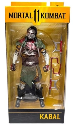 Figura de acción Mortal Kombat Kabal variante sangrienta 2021 McFarlane Toys nueva Foto 1 de 4