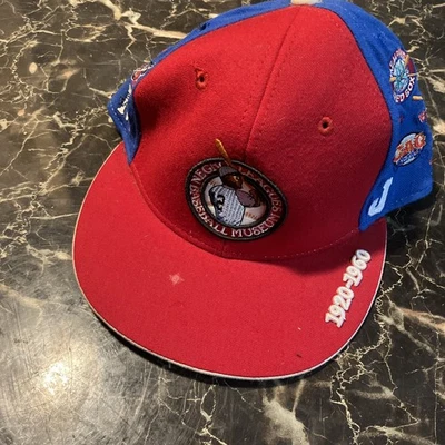 Gorra de béisbol Museo de Béisbol Liga Negra Talla 7 5/8 Tocado Liga Negra ¡Leer! Foto 1 de 4