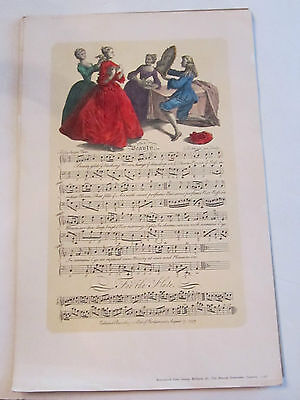 4 Old Reproductions Of George Bickham's Musical Entertainer 1738 - Nice • 35€