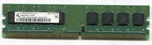 Qimonda Infineon 512MB HP DDR2 RAM PC2-5300U HYS64T6400HU-3S-B SDRAM Module - Picture 1 of 2