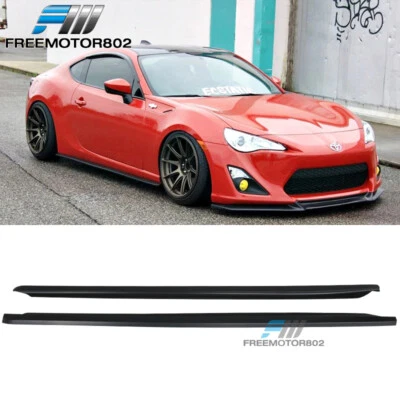 Fits 13-20 Scion FRS/Subaru BRZ/Toyota 86 PP CS Style Side Skirt Extensions - Image 1 of 4