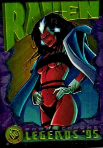 Tarjeta SkyBox Raven Power Chrome Legends 95 Terror Instinct DC Comics No#114 - Imagen 1 de 4