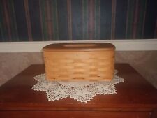 Royce Craft Baskets Long Tissue Basket with Lid - Longaberger Look A Like