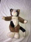 The Boyds Collection 14" Stuffed Calico Cat. 5 Swivel Joints.