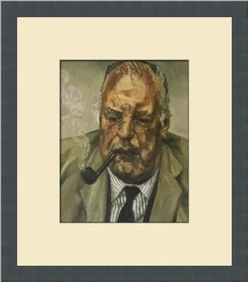Impresión enmarcada personalizada Lucian Freud Man Smoking Foto 1 de 2