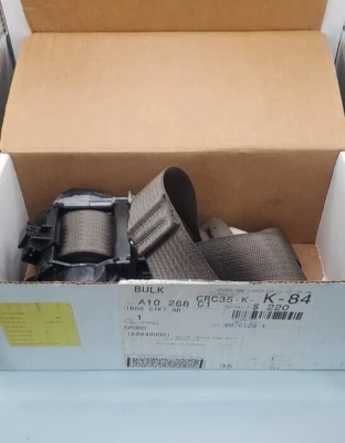 Cinturón de seguridad exterior delantero izquierdo Jeep Compass 2007-2008 MOPAR 1BR851K7AB ORIGINAL Foto 1 de 4