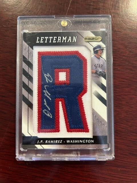 JP Ramirez Certified Autograph Signature Jersey Card #7/20 - Image 1 of 1