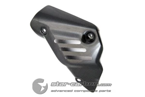 PARACALORE SCARICO FIBRA CARBONIO DUCATI 848 1098 1198 - Picture 1 of 4