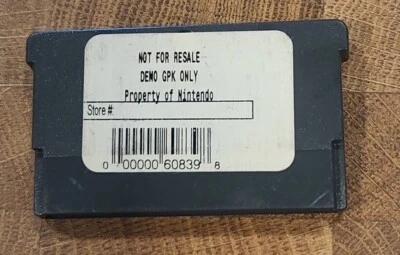 Super Mario Advance Full Game Back Sticker Not For Resale Nintendo DS - Image 1 of 3