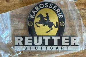 PORSCHE 356 GLASER KAROSSERIE FENDER TAG COACH BUILDER 644.723.002.00 - Picture 1 of 2