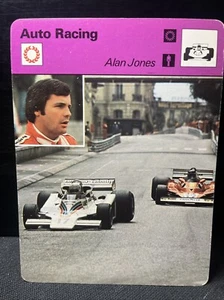 Sportscaster Card "Alan Jones" (1979 Geneva Italy A 03 005 53-01) - Picture 1 of 2