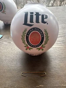 BRAND NEW MILLER LITE 12 OZ BEERNAMENT ~ Pack Of 1 - 2022 Christmas Holidays - Picture 1 of 8
