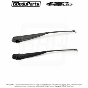 78-88 A&G Body Windshield Wiper Blade ARM Black SET GM #20151254 LH #20301183 RH - Bild 1 von 7