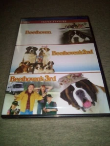 Beethoven Triple Feature 1-3 (DVD) Brand New, Factory Sealed! - Picture 1 of 3