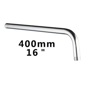 Brazo de cabeza de ducha de lluvia redondo de acero inoxidable de 16 pulgadas montado en pared - Imagen 1 de 2