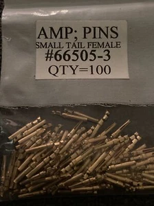 AMP 66505-3 Bronce fosforado chapado en oro D Subminiatura Hembra 24-28AWG 100 uds. - Imagen 1 de 1