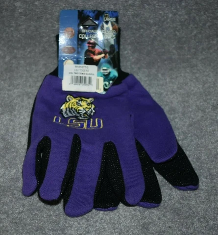 ADULTS LSU TIGERS NCAA ALL PURPOSE/UTILITY WORK GLOVES Cover
