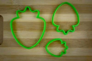 Strawberry 2 - Squid - Rocket - Spaceship - Fish - Ambiguous image - Cookie - Picture 1 of 10