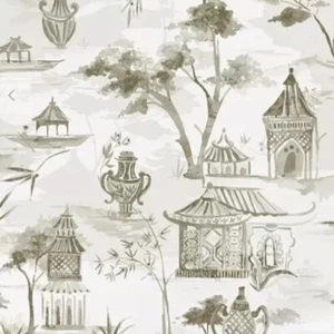 John Lewis and Partners Pagode Tapete in Silber Charge A - Bild 1 von 4