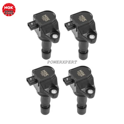 NGK 6+4 Ignition Coils UF603 30520R70A01 30520R1AA01 Honda Acura - Image 1 of 4