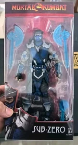 MORTAL KOMBAT SUB-ZERO ACTION FIGURE 17CM VIDEOGAME STATUE COLLECTION MCFARLANE - Foto 1 di 1