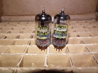 PCC88 7DJ8 Tungsram Hungría 1971 NOS secciones equilibradas ECC88 6DJ8 E88CC 6922 sub Foto 1 de 4