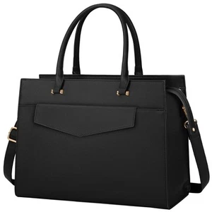 Sacs Ordinateur Portable pour Femme 15,6 Pouces Femme Sac Fourre-Tout Cuir Designer - Photo 1/5