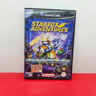 Starfox Adventures Nintendo Gamecube PAL ITA Italiano Triangolo Blu Completo - Immagine 1 di 4