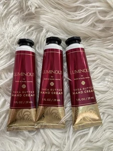 ALL NEW 3 -Pack LUMINOUS Hand Cream 1 oz by Bath & Body Works - Picture 1 of 2