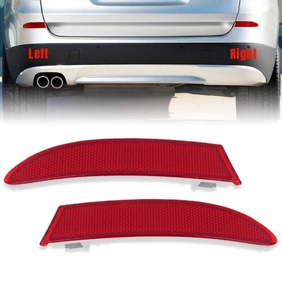 For X3 2011-2014 Bumper Reflector 1 Pair 63147217316 ABS For X3 2011-2014 - Image 1 of 4