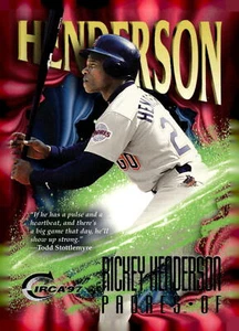 1997 Circa #341 Rickey Henderson - Picture 1 of 2