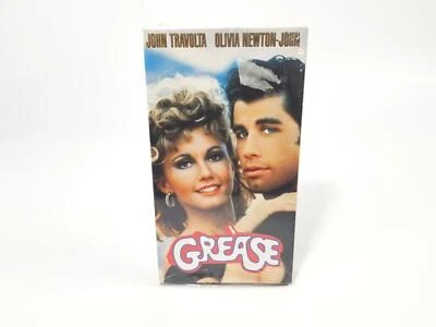 Grease Sealed VHS 1977 John Travolta, Olivia Newton John Musical Movie NEW - Image 1 of 3