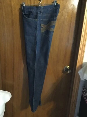 Men’s Chams denim blue jeans mens size 32x31 embroidered Pockets - Imagem 1 de 4