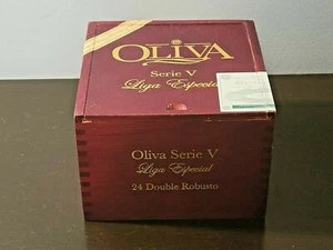 Oliva Serie V Liga Especial Cola de Milano Madera Caja de Puros República de Nicaragua - Imagen 1 de 6