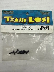 Team Losi Socket Head 2-56 x 1/4 LOSA6232 (bx22) #001 - Picture 1 of 1