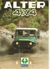 UMM ALTER 4X4 - 1990 / catalogue brochure dépliant prospectus