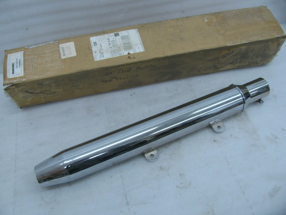 Indian Chief 2002 motocicleta silenciador cromado 37-162 Foto 1 de 4