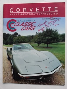 CORVETTE PARTS CATALOG - CALEDONIA CLASSIC CARS - SUMMER/FALL 1992 - Picture 1 of 7