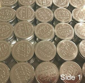 NEW 250 MATCHING 777 AUTHENTIC PACHISLO SLOT MACHINE TOKENS - NEVER USED