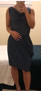 Woman UNIQLO X COSTELLO TAGLIAPIETRA Black Sleeveless Dress Sz Medium EUC - Picture 1 of 4