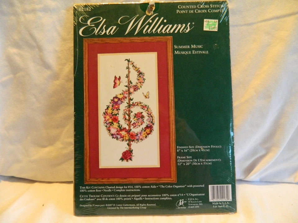 C-25 NUEVO KIT PUNTO DE CRUZ CONTADO ELSA WILLIAMS “MAGIA DE VERANO” Foto 1 de 4